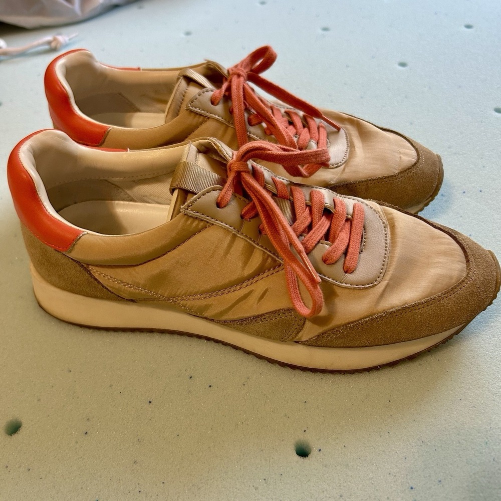 Farrah by Matisse- Women's- Sneakers Shoes Casual!! Tan And Orange EUC
